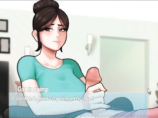 House Chores part 5 - Deepthroat stepson jock in the kitcken