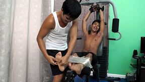 Josh's Ticklish Workout