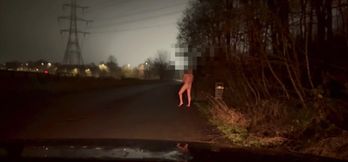 Riskiest naked public wank, so nearly caught or was I caught