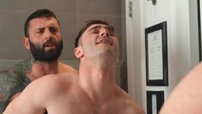 Penetrate My Fuck hole - Chocolate-colored hair Markus Kage doggy style lovemaking sequence