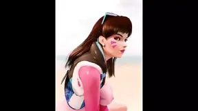 Compilation of sexy girls in 3D hentai animation