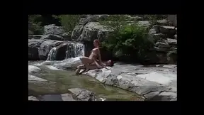 French goddess explores giant dick in various positions