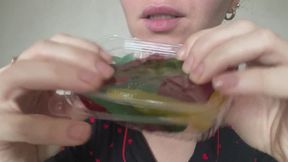 Chew on gummy crocodiles mov clip