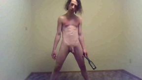 150+ Paddle Strikes to Each of My Transgirl Tits