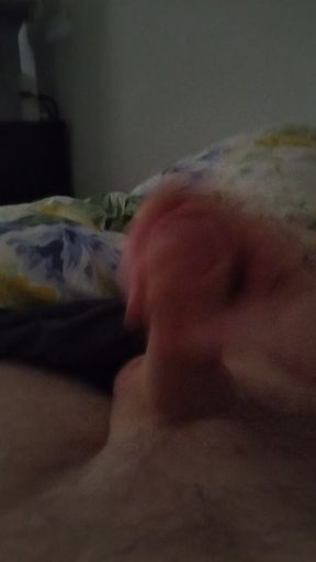 2026-05-07 morning jerking in the bed with big cumshot