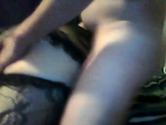 Danish crossdresser's first time blowjob, finished with anal