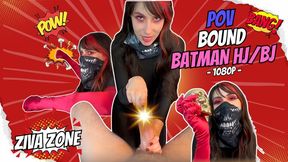 Cat Burglar Batman HJ BJ Bound & Gagged - Ziva Fey HD 1080p