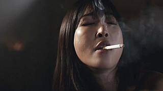 COMPLETE - POV Japanese Girl Emiri Momota Blows Smoke While Sucking Cock Smoking Cigarette Fetish