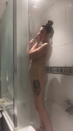Steamy Shower Orgasm