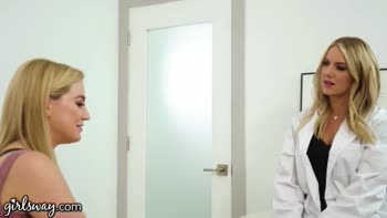 Blake Blossom's Sizzling Doctor's Visit with Candice Dare