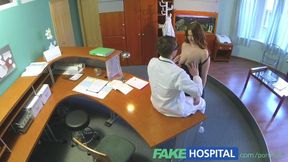 Fake Hospital New Nurse Swallowing and Fucking for Job