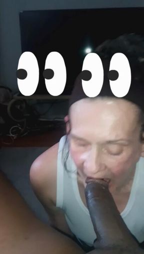 HUGE GRANNY FACIAL 👀🎥