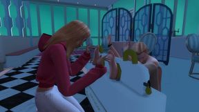 Barbie World - Fêtes des Chatouilles au bowling des barbies !