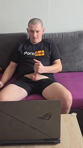 Watching Porn in My New Favorite Outfit Got Me Too Horny