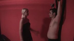 Hanged and slapped