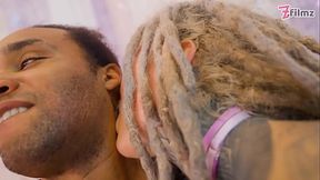 Heavily inked girl gets wrecked by a thick BBC &mdash;  taking it deep in her ass