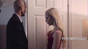 He called in for a floozy &amp_ stepdaughter shows up