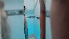 Stepsister Busted Jerking Off in Bathroom, Ends Up Riding My Dick