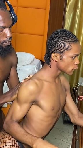 Screaming Ebony Chick Fucked Real Hard