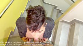 WE GIVE EACH OTHER ORAL PLEASURE, I SUCK THIS TWINK'S DICK DICK