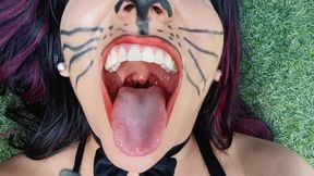 Giantess vore sexy cat pov