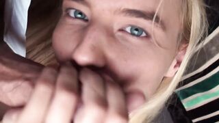 Smoking blonde thot fuckin into fishnet tights during the pov Porn