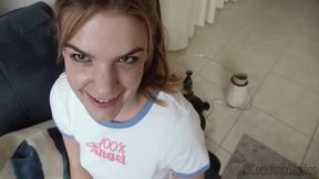 Hot Tiny Teen Ginger Step Daughter Fucks Step Dad So She Can Go Out With Her Friends Preview 6 Min - Cock Ninja, Dahlia Red And Emma Johnson