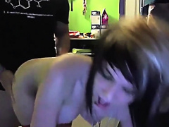 very cute teen emo girl fucks on webcam twinkleage18 HD