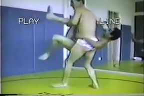 2 Men Wrestling