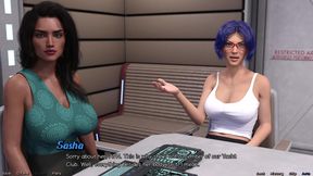 Stranded in Space - Planning on Fucking Hot Blue Haired MILF