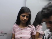 Hermanastra, ven y te follo el coño hasta llenarte de leche - Porno en Español