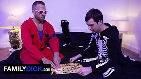 Twink Step Son Needs Step Daddy Dick to Feel Safe ~ A FamilyDick Halloween Special