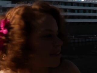 Oriental Maid Dress Wild Hard Screw and Breasty Redhead Sucking