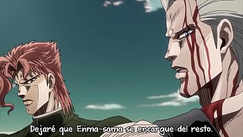 jojo&#039_s bizarre adventure stardust crusaders capitulo 11 (sin censura)