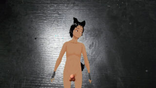 Un joven gay estadounidense sin circuncidar se masturba hasta recibir una corrida masiva antes de recibir una penetración anal.