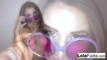 pornstar - Lola Foxx's Petite Perfection: Solo Masturbation Delights