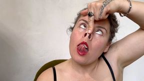 her silly fase with crossed eyes make you horny