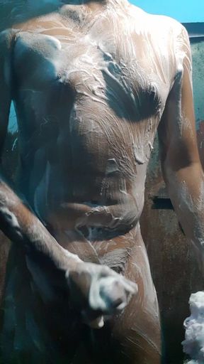 18 Year Old India Boy Masterbate in Shower