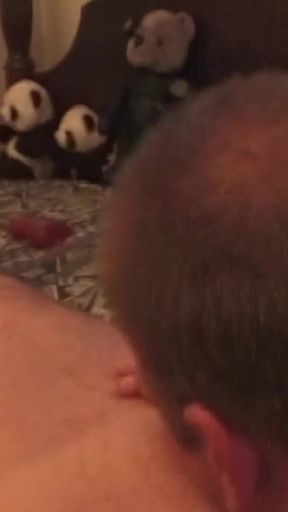 Sloppy Rimming Session with Dripping Cum Loads Everywhere