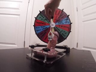 Wheel Of Misfortune - Take # two - CBT Wheel Of Post Climax Punishment - ejaculation