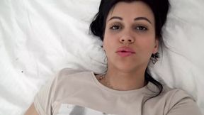 Hot Brunette Plays with Ass Again