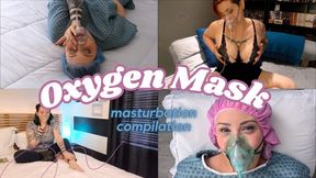 Leela Lapin's Oxygen Mask Masturbation Compilation