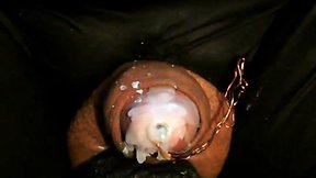 Painful Urethral Play and Candle Burning: Chubby Slave Boy in Closeup Verified Webcam Show