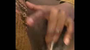 solo ebony horny girl