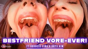 Best Friends Vore-Ever! Ft Goddess Fina & Onyx Kim - HD MP4 1080p Format