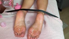 tickling session with miss m foot fetish