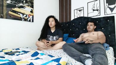 Ema Abby gets pounded in a horny hostel cum game
