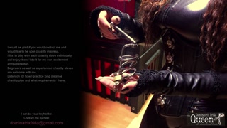 Chastity Dominatrix - I can be your Keyholder - chastity Mistress