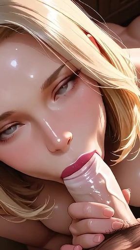 Blowjob and Cum Compilation! Best! Ai-generated