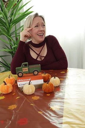 Little Step Sis Is Thankful for My Dick - Breezy Bri